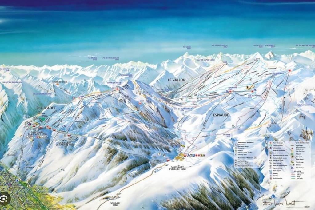 Vue Panoramique Sur Les Pyrenees Apartment Saint-Lary-Soulan